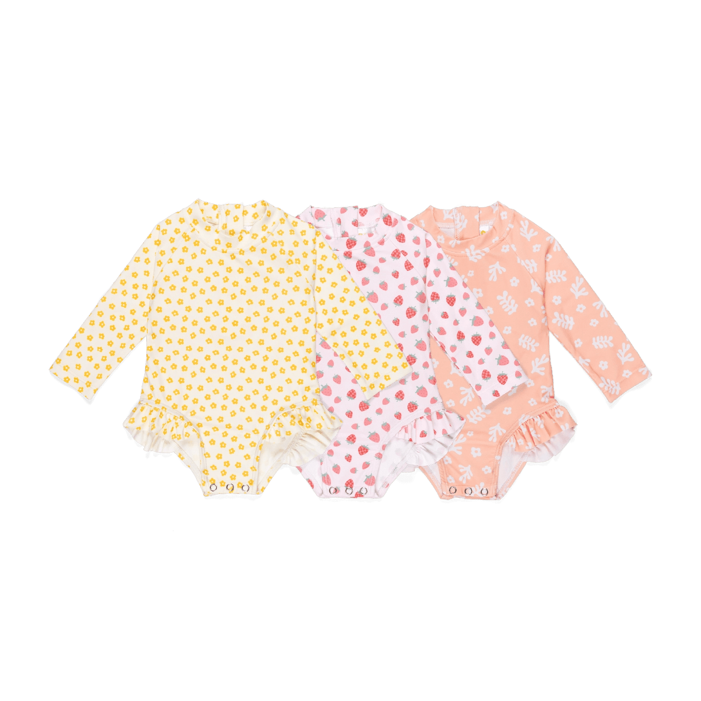 First Light Ruffle One - Piece - First Year Bundle - Sunnaroo
