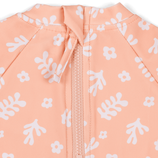 First Light Ruffle One-Piece - Coral image 3