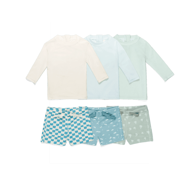 Daybreak Rash Guard Set - First Year Bundle - Sunnaroo