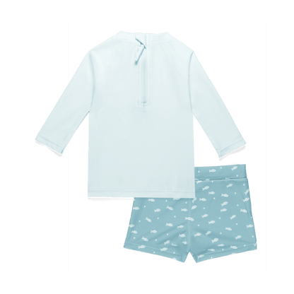Daybreak Rash Guard Set - Aqua - Sunnaroo