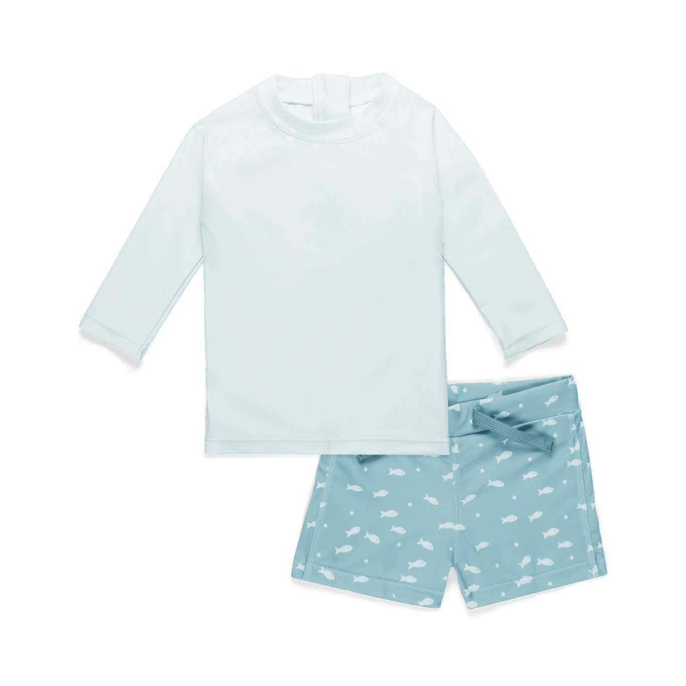 Daybreak Rash Guard Set - Aqua - Sunnaroo