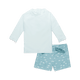Daybreak Rash Guard Set - Aqua - Sunnaroo