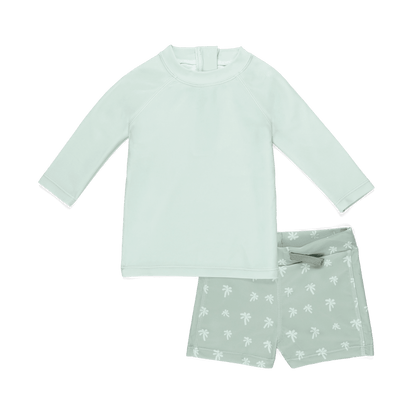 Daybreak Rash Guard Set - Green - Sunnaroo