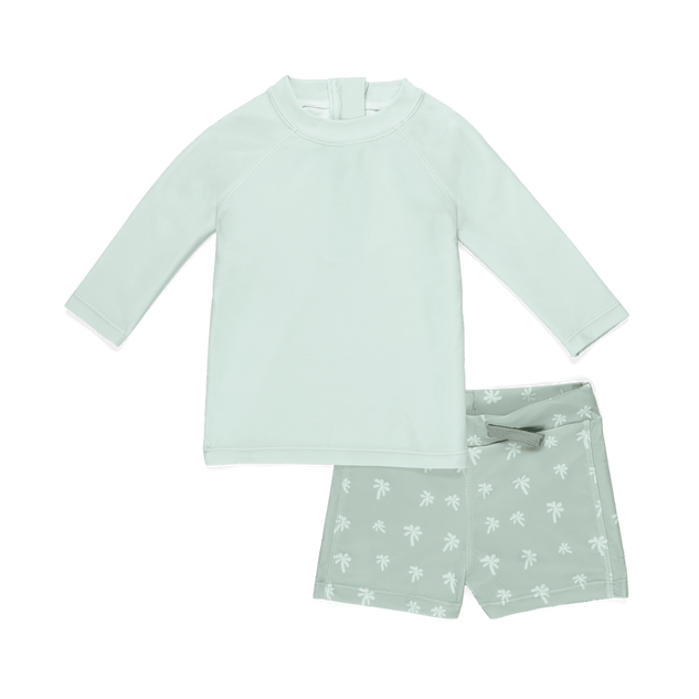 Daybreak Rash Guard Set - Green - Sunnaroo