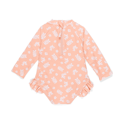 First Light Ruffle One - Piece - Coral - Sunnaroo