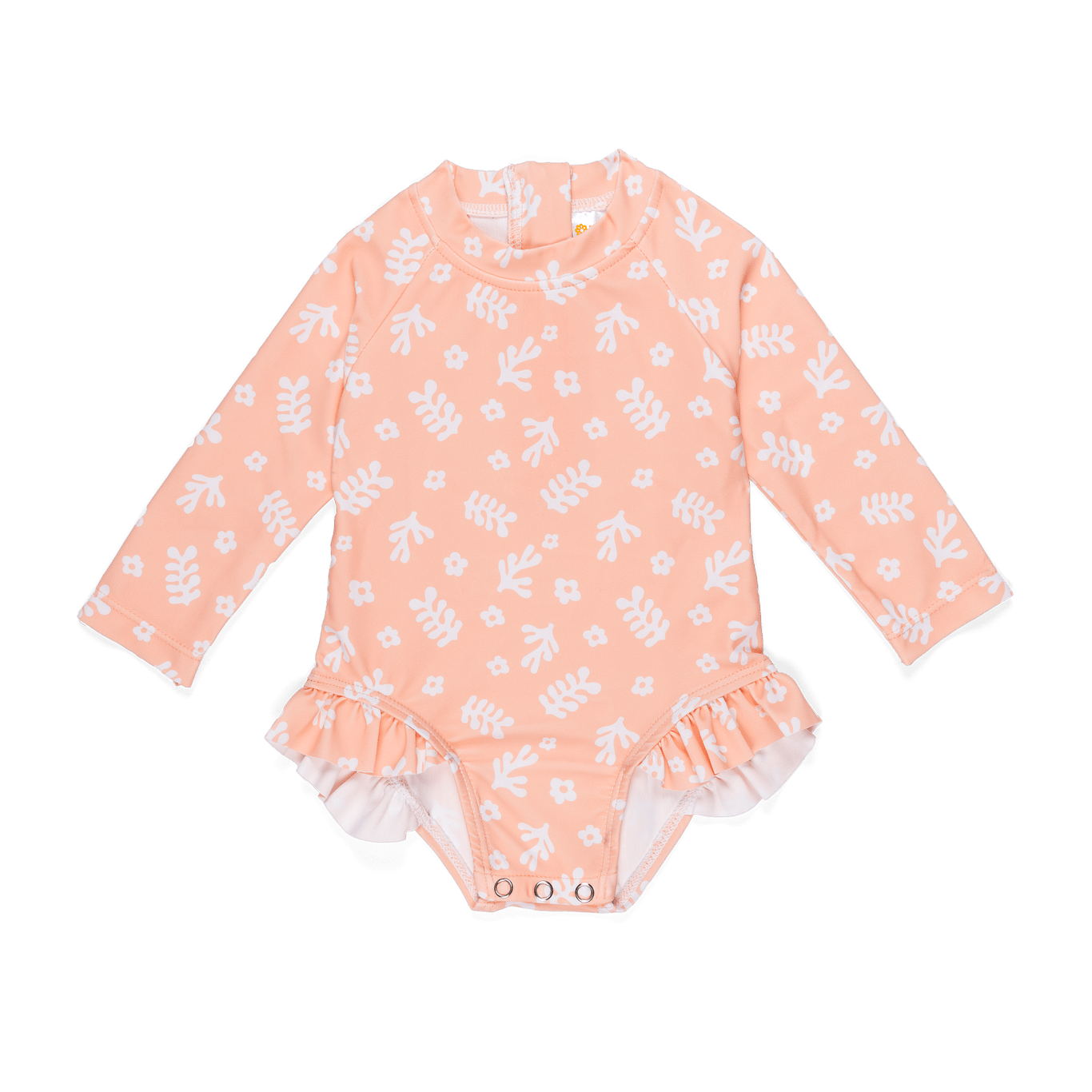 First Light Ruffle One - Piece - Coral - Sunnaroo