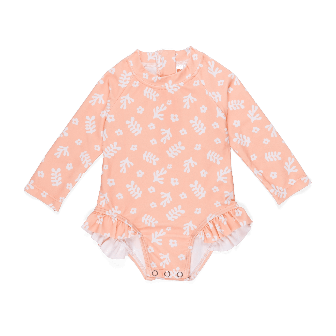 First Light Ruffle One - Piece - Coral - Sunnaroo
