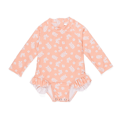 First Light Ruffle One - Piece - Coral - Sunnaroo