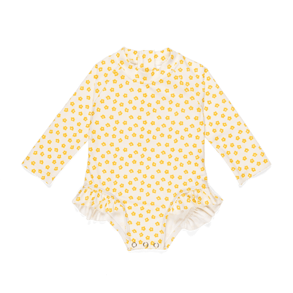 First Light Ruffle One - Piece - Cream - Sunnaroo