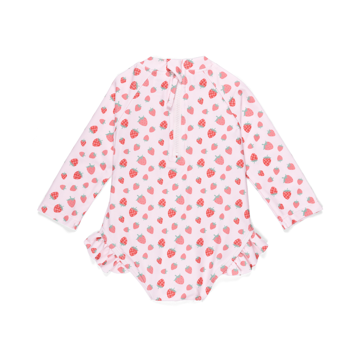 First Light Ruffle One - Piece - Strawberry - Sunnaroo