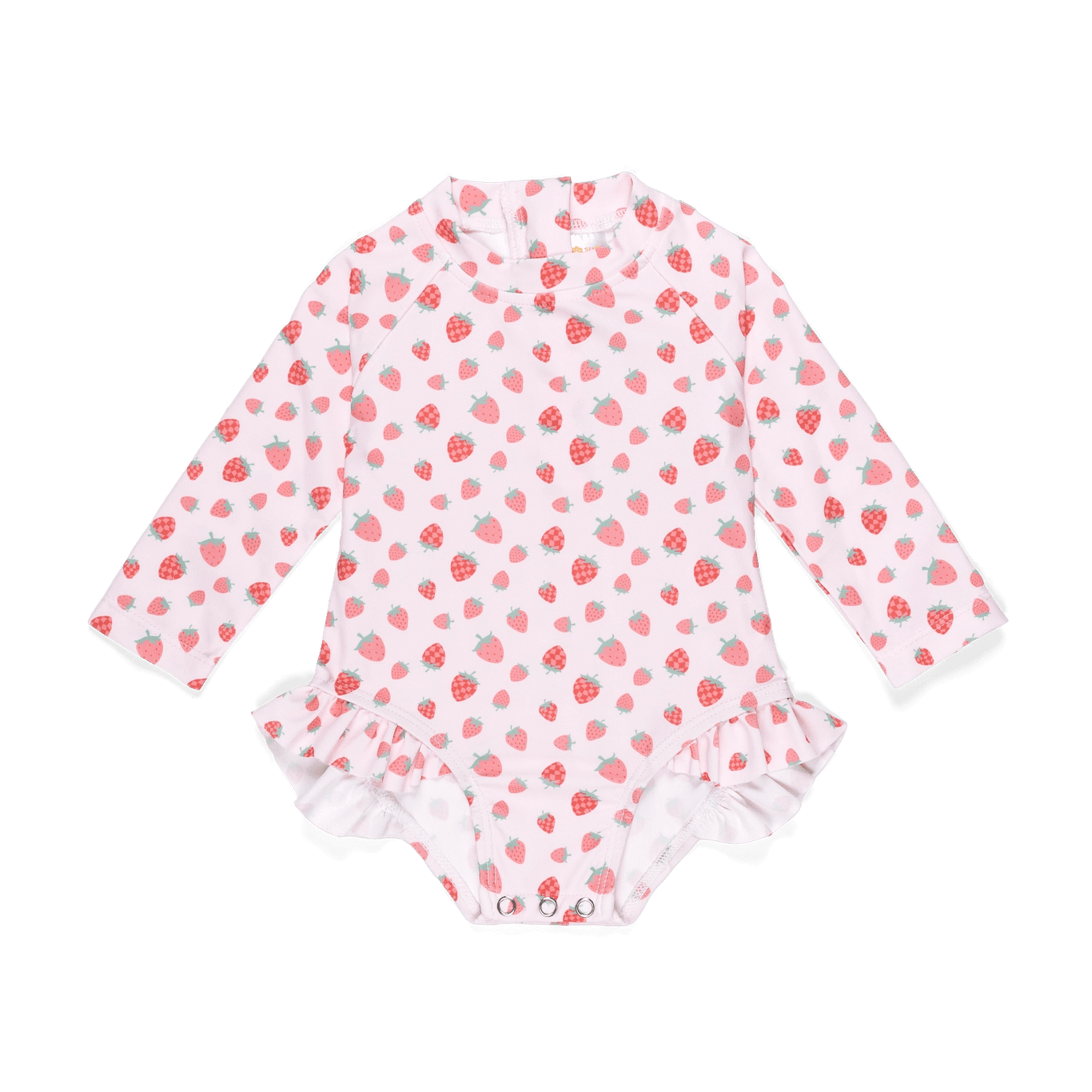 First Light Ruffle One - Piece - Strawberry - Sunnaroo