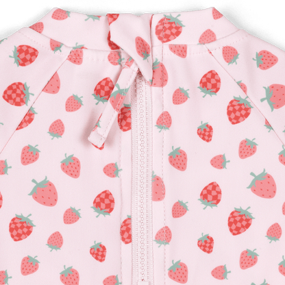 First Light Ruffle One - Piece - Strawberry - Sunnaroo